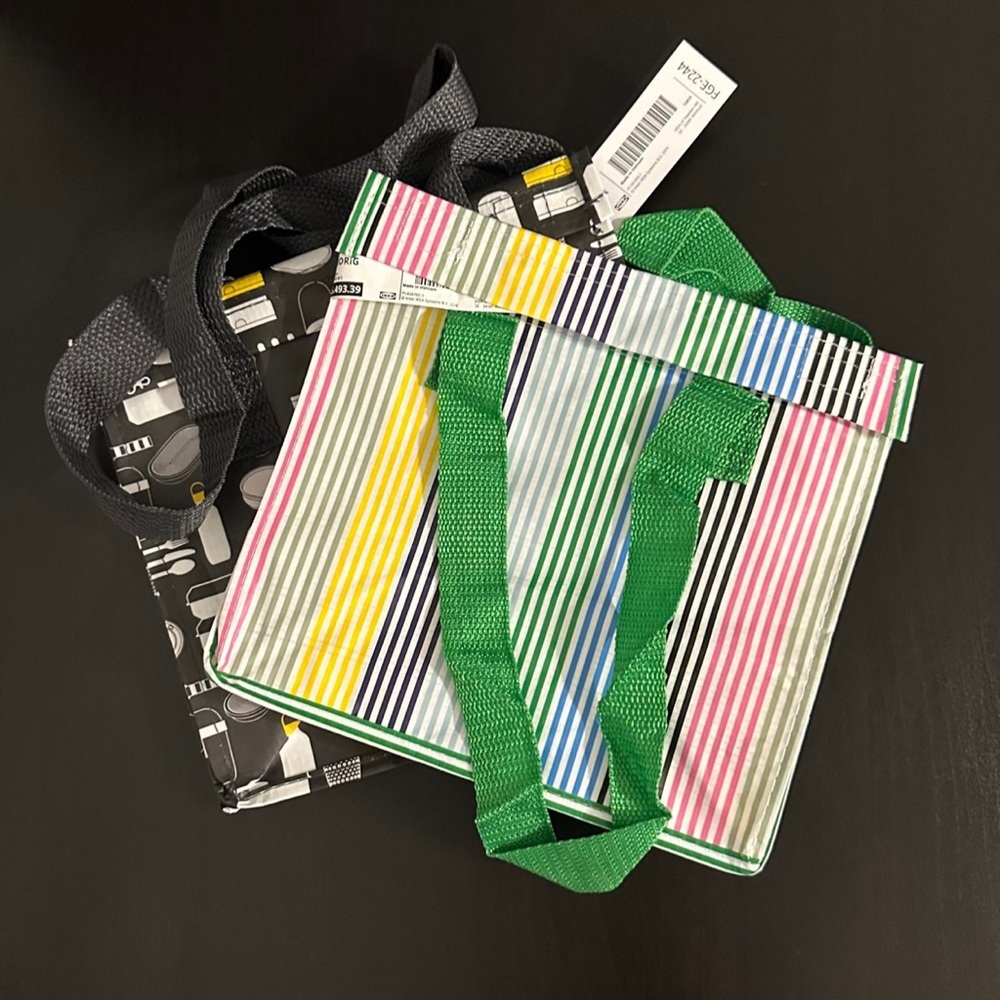 2 Ikea Fladdrig Lunch Bags